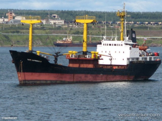 У берегов Японии, в районе города Ниигата, столкнулись российский сухогруз "Таня Карпинская" и сингапурский контейнеровоз Kota Duta, в результате российское судно затонуло