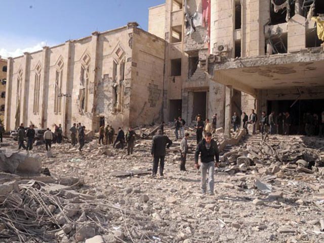 Теракт в Алеппо 10 февраля 2012 года унес десятки жизней
