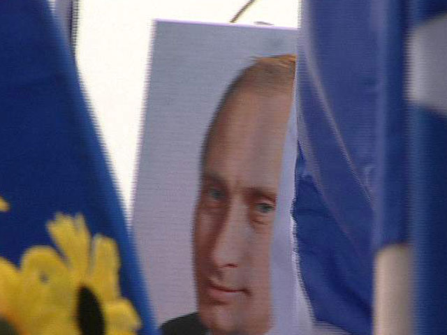 Петербург митинговал в поддержку Путина. Организаторы утверждают, что собрали 60 тысяч
