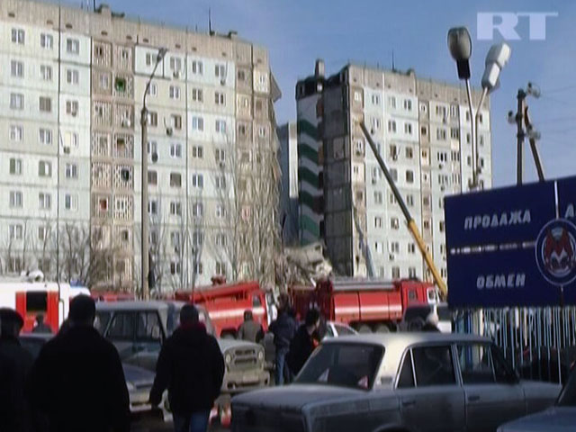 Взрыв в Астрахани