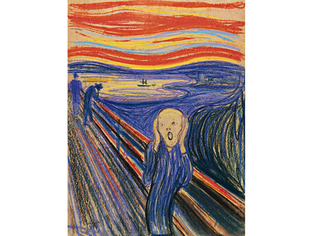 Знаменитая картина норвежского экспрессиониста Эдварда Мунка "Крик" (The Scream) 1895 года уйдет с молотка на аукционе Sotheby's весной этого года