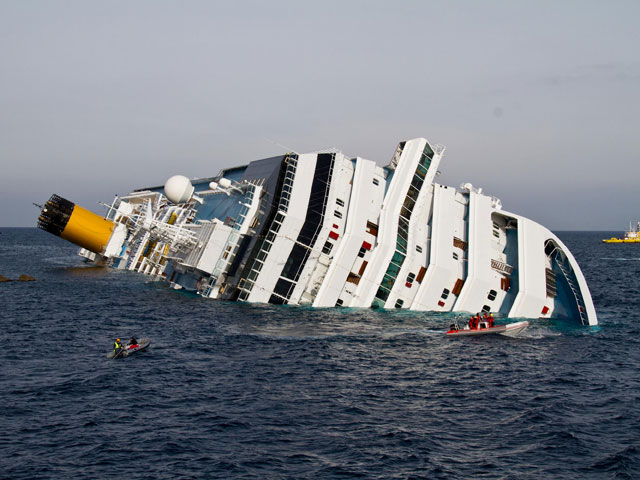 Лайнер Costa Concordia был очагом разврата