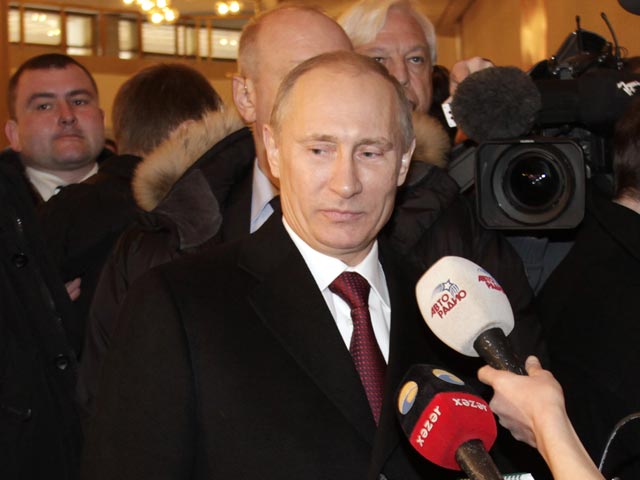 Владимир Путин, 4 марта 2012 года