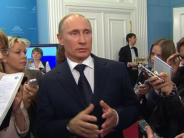 Владимир Путин, 7 марта 2012 года