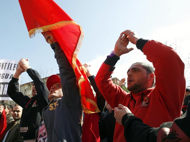 Чемпионат Македонии по футболу остановлен из-за этнических конфликтов