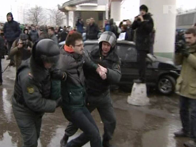 ГУ МВД отчиталось по пикету у Останкино: более 100 задержанных
