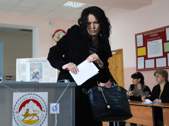 В Южной Осетии закрылись избирательные участки