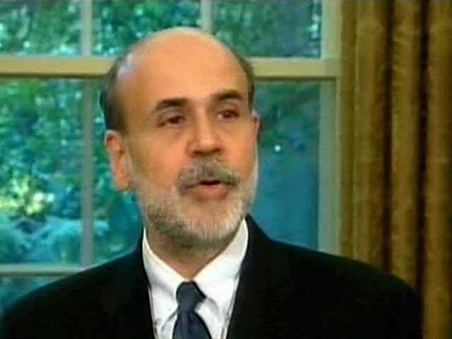 Глава Федеральной резервной системы (ФРС) Бен Бернанке считает преждевременным праздновать победу над рецессией в США