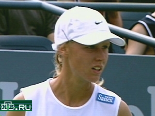 Елена Дементьева боролась за выход в четвертьфинал до последнего.