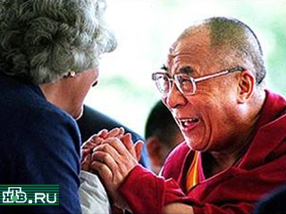 Далай Лама во время визита в США