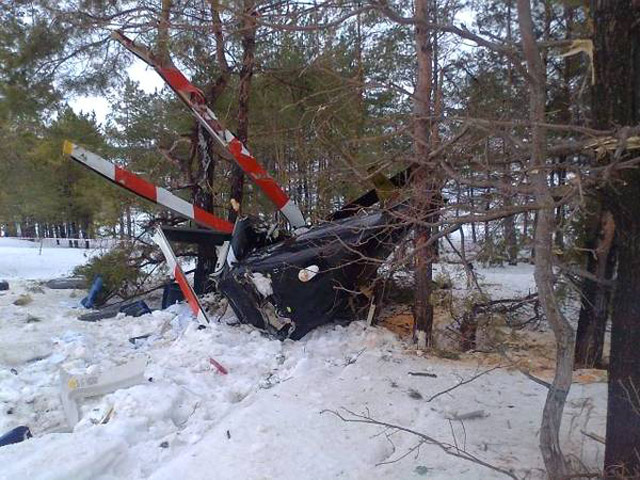 В Татарстане потерпел крушение вертолет Bell 407. В результате ЧП погиб пилот, других людей на борту не было