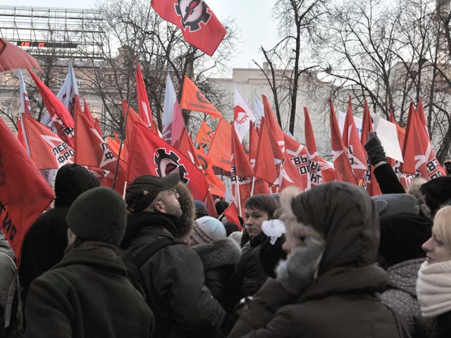 Москва, Пушкинская площадь, 5 марта 2012 года