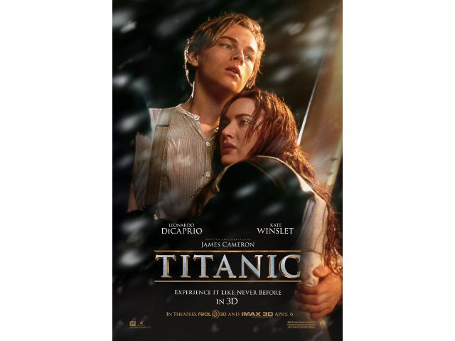 Внушительную сумму в 17,4 млн долларов собрала в Северной Америке в первые выходные трехмерная версия "Титаника", одного из самых кассовых фильмов в истории кинематографа