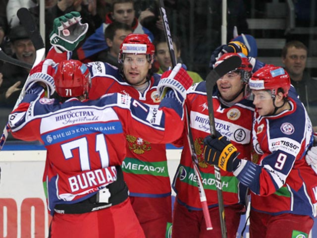Сборная России выиграла у словаков первый матч Европейского хоккейного вызова