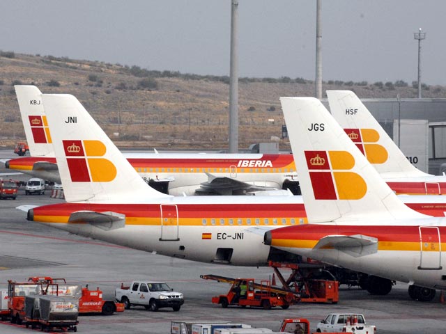 Из-за забастовки пилотов авиакомпании Iberia 20 апреля не состоялся рейс IB3810 по маршруту Мадрид-Москва, который должен был вылететь в 10.15, отменен и обратный рейс IB3811 из Москвы в Мадрид в 18.25
