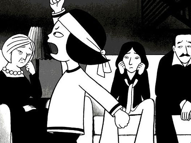 Карауи представил тунисским телезрителям анимационный фильм "Персеполис", снятый по одноименной автобиографической книге французской писательницы иранского происхождения Маржан Сатрапи