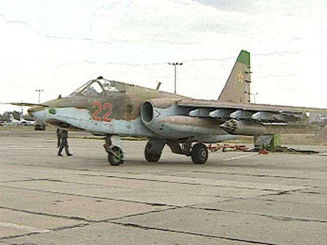 На Ставрополье аварийно сел штурмовик Су-25v