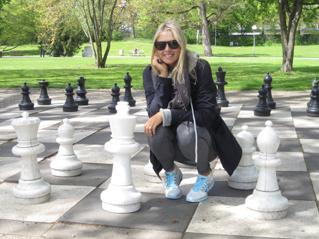 Шарапова считает, что шахматы помогут ей сохранить спокойствие на корте
