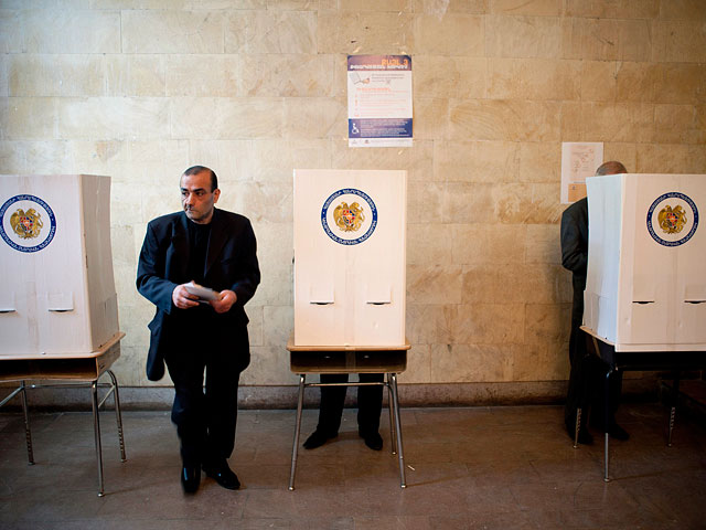 В Армении завершилось голосование на очередных парламентских выборах