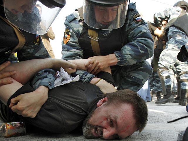 МВД уточнило данные о количестве задержаний, произведенных накануне, в понедельник, в Москве во время акций оппозиции
