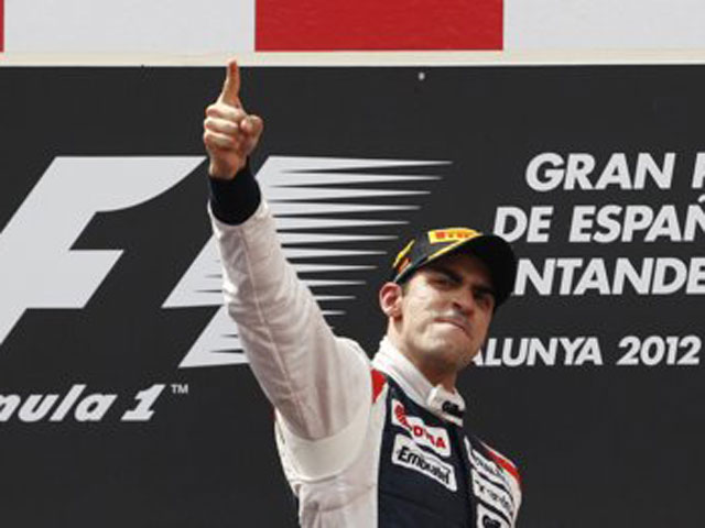 Пастор Мальдонадо впервые в карьере выиграл этап "Формулы-1"