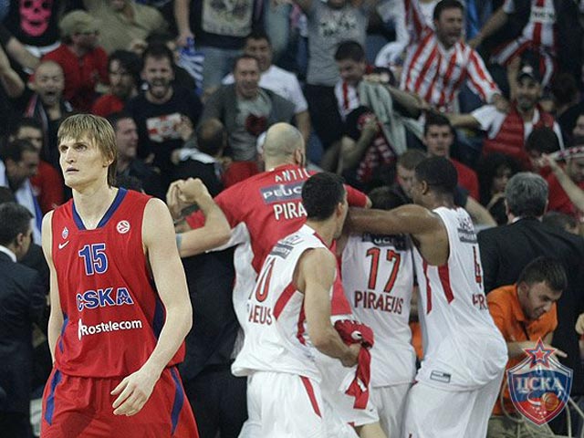 Баскетболисты ЦСКА проиграли в финале Евролиги 