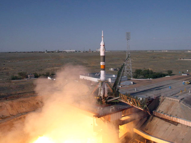 Запуск космического корабля "Союз ТМА-04М" состоялся 15 мая 2012 года