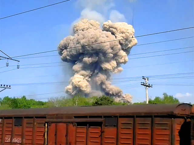 В Приморском крае произошел пожар на складе боеприпасов Минобороны