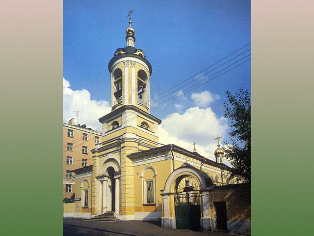 Департамент культурного наследия города Москвы показал журналистам отреставрированную церковь Рождества Иоанна Предтечи на Пресне