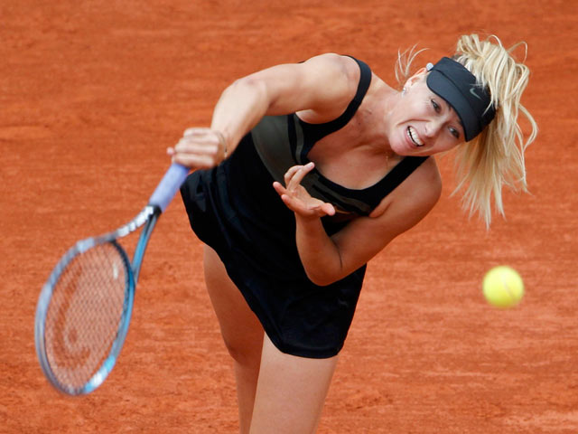 Мария Шарапова уверенно вышла в третий круг Roland Garros