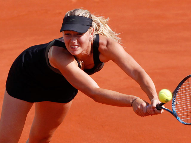 Мария Шарапова пробилась в четвертьфинал Roland Garros