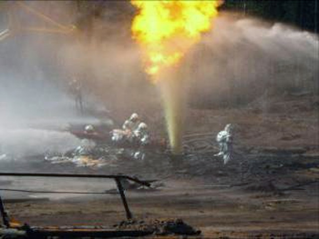 Пожар на нефтяной скважине в Кунгурском районе края Пермского края ликвидирован
