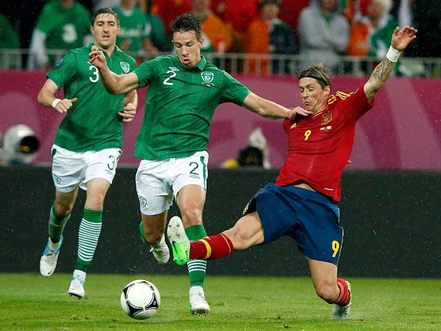 Испанцы разгромили Ирландию со счетом 4:0