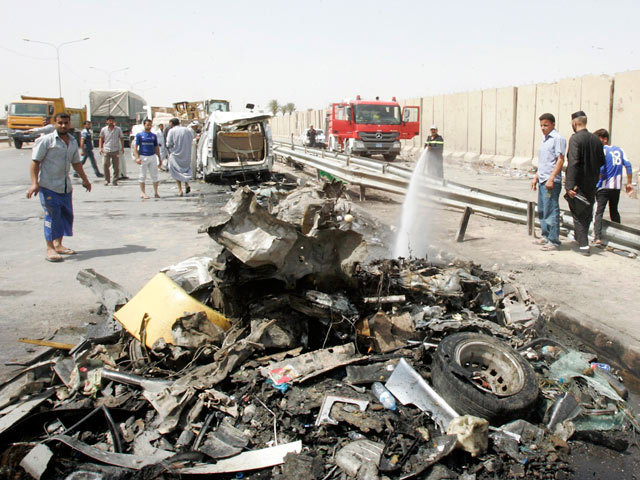 В Багдаде в субботу произошла серия терактов, направленных против паломников-шиитов