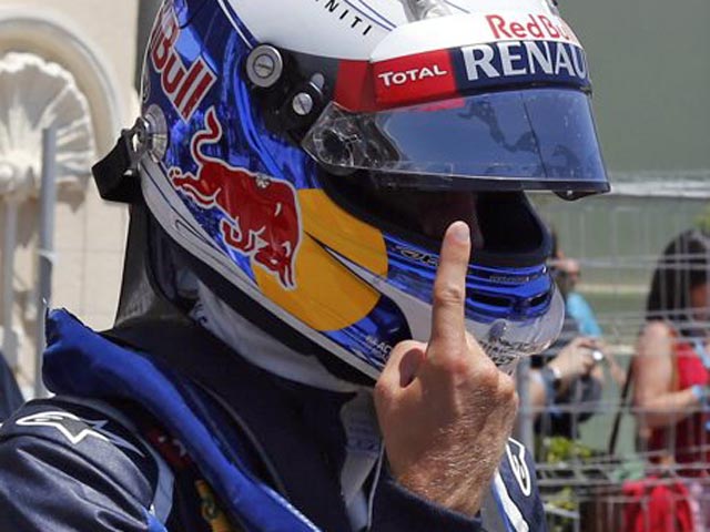 Себастьян Феттель начнет Гран-при Европы "Формулы-1" с первой позиции