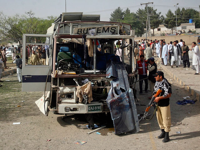Восемнадцать человек погибли, более 30 были ранены в четверг в результате теракта в городе Кветте на северо-западе Пакистана
