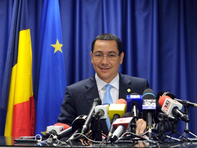 Премьер-министр Румынии Виктор Понта