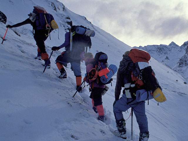 В Швейцарии пять альпинистов, покорив пик, сорвались в пропасть