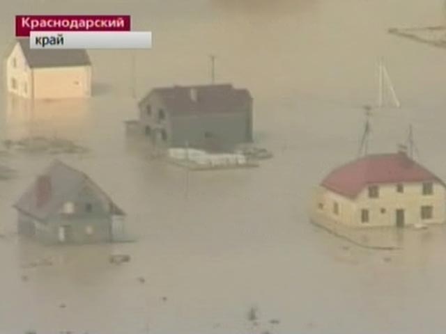 В зоне подтопления в Геленджике, Крымске и Новороссийске оказались 350 жилых домов и 2.050 придворовых территорий