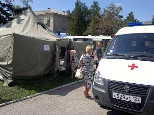В Крымске, пострадавшем от катастрофического наводнения, осложнилась эпидемиологическая обстановка