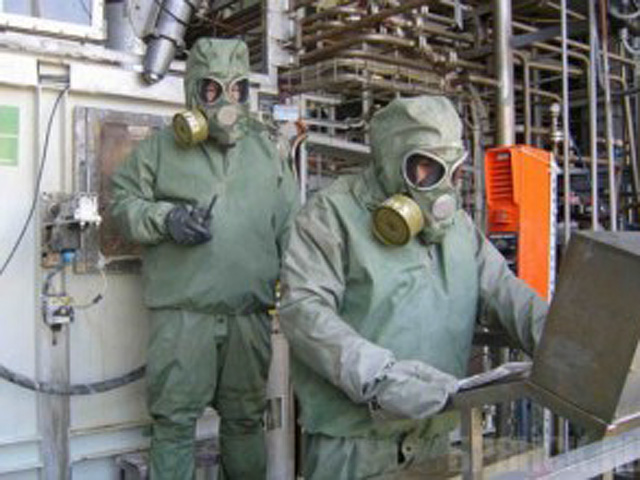 Утечка шести тонн нервно-паралитического вещества VХ произошло на заводе по химического оружия в городе Почеп брянской области