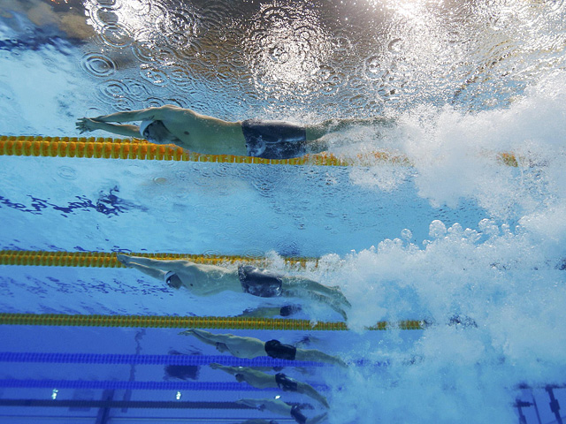Команда российских пловцов не смогла пробиться в финал эстафеты 4х200 м вольным стилем