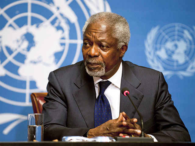 Кофи Аннан подал в отставку с поста спецпредставителя ООН и Лиги арабских государств (ЛАГ) по урегулированию конфликта в Сирии