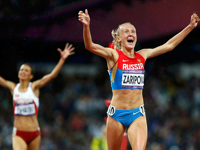 Действующая чемпионка мира россиянка Юлия Зарипова стала олимпиоником в беге на 3000 м с препятствиями с результатом 9 минут 6,72 секунды