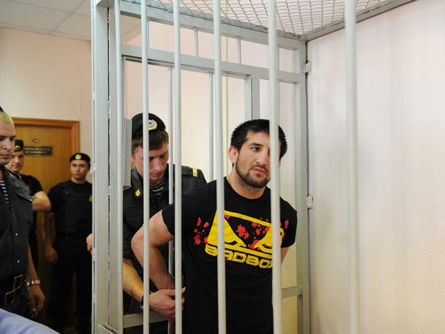 Слушания по делу Расула Мирзаева в Замоскворецком районном суде, 1 августа 2012 года