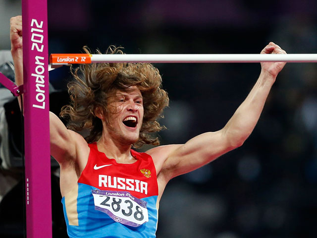 Медальную программу очередного легкоатлетического дня на Олимпиаде в Лондоне открыли прыгуны в высоту, где первенствовал россиянин Иван Ухов