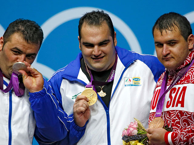 Российский штангист Руслан Албегов стал бронзовым призером на Олимпийских играх в Лондоне, заняв третье место в соревновании тяжелоатлетов в весовой категории свыше 105 кг