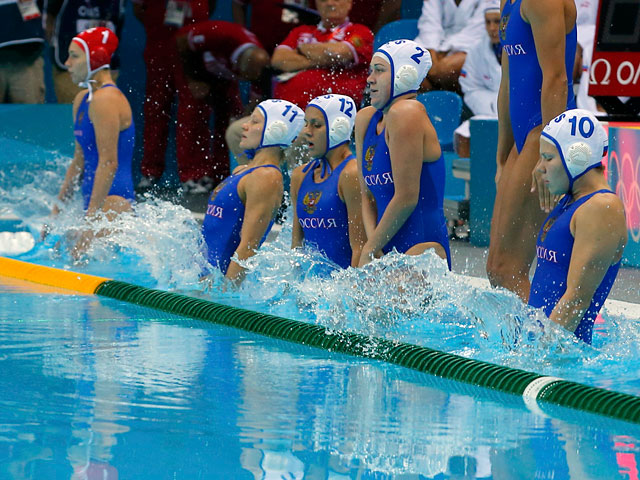 Женская сборная России заняла шестое место на олимпийском турнире по водному поло среди женских команд