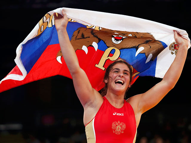Россиянка Наталья Воробьева завоевала золотую медаль Игр-2012 в Лондоне в олимпийского турнира по вольной борьбе в весовой категории до 72 кг. 