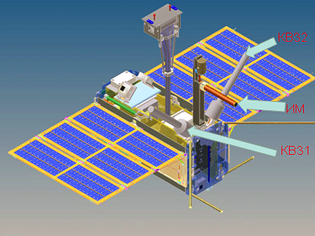 Российский научный микроспутник "Чибис-М" в конце июля из-за сбоя остался без электропитания